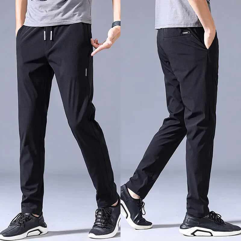 Pack of 3 Offer 😍 Premium-Quality Lycra Pants For Mens | Black, Dark-Blue And Grey Colors